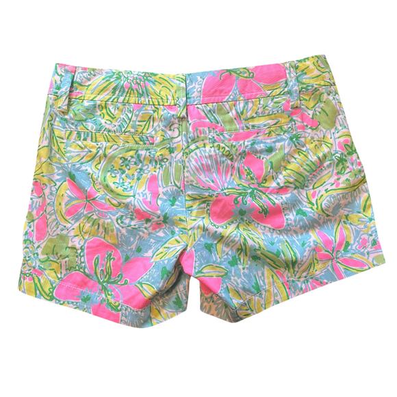 Lilly Pulitzer The Callahan Short Coconut Jungle Size 2 - Picture 4 of 11